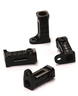 Billet Machined Alloy Rock Rail Mounts (4) for Axial SCX-10, Dingo & Honcho