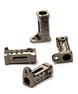 Billet Machined Alloy Rock Rail Mounts (4) for Axial SCX-10, Dingo & Honcho