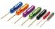 Color Coded Multi-Size Handle Wrench 7pcs Set Ti-Nitride Allen Hex