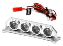 Billet Machined T4 Realistic Roof Top Spot White LED (4) Light Set