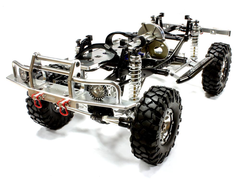 1:10 EP Crawler CR-01 metallic blue 4WD Rolling Chassis, Crawler 1:10, Crawler