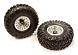 Billet Machined X4 Spoke 2.2 Wheel & Tire Set (2) for Rock Crawler (O.D.=132mm)
