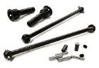 Universal Steel F/R Drive Shaft (2) w/ CV Coupler for Losi 5ive-T