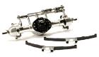 Billet Machined Complete Front Axle Assembly for Type D90 Off-Road Scale Crawler