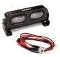Realistic T1 Adjustable Spot Light Bar (2) w/ LED for 1/10 & 1/8 Scale