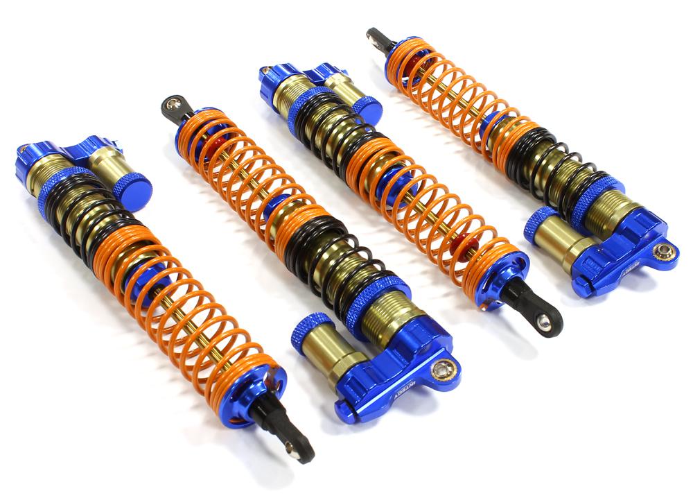 XSR10 Piggyback Shock (4) for HPI Savage X 4.6 2011, Flux & Savage XL