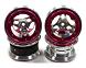 2.2 Size D3P Beadlock Alloy Wheel (4) w/ Weighted Fronts for 1/10 Crawler W=36mm