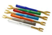 Color Coded Ti-N EZ Access Wrench 7pcs Set 3/16, 1/4, 11/32, 4.5, 5.0, 5.5 & 7.0