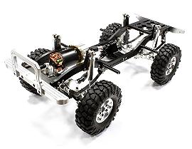 V2 Billet Machined 1/10 Type D90 Roller 4WD Off-Road Scale Crawler ARTR