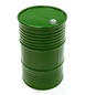 Realistic Plastic 1/10 Scale 55 Gallon Drum / Container / Barrel