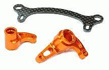 Billet Machined Steering Bell Crank Set for Axial 1/10 EXO Off-Road