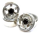 1.9 Size Billet Machined Alloy 6 Spoke Wheel(4) High Mass Type for Scale Crawler