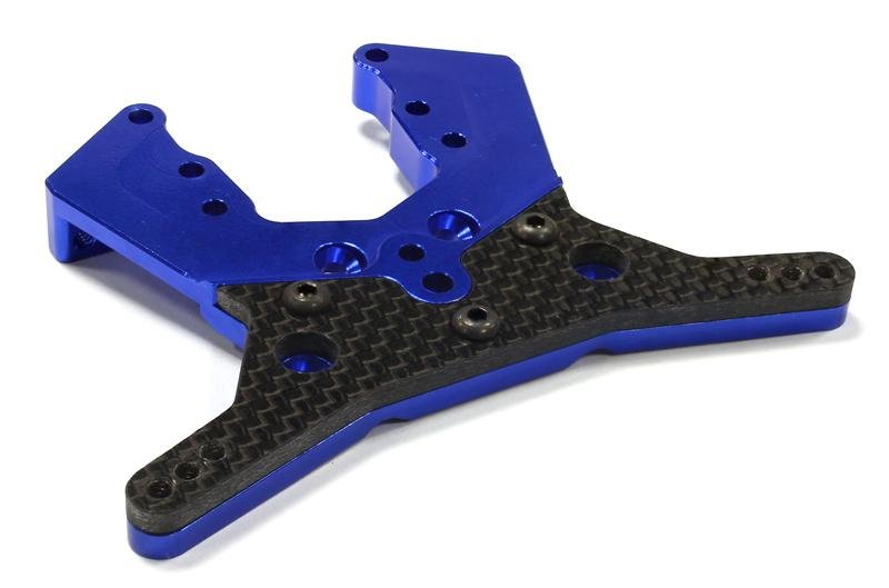 C25651BLUE Alloy Rear Shock Tower for Associated Short Course Truck SC10.2 