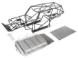 V2 Realistic T2 Steel Roll Cage Body w/ Luggage Tray for Axial Wraith 2.2