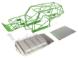 Realistic T2 Steel Roll Cage Body w/ Luggage Tray for Axial Wraith 2.2