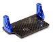 Machined Alloy+Carbon Fiber Servo Mount for Axial 1/10 SCX-10 Scale Crawler
