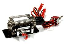 Billet Machined T9 Realistic High Torque Mega Winch for Scale Rock Crawler 1/10