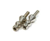 Billet Machined 89075 Type Steering Ballstuds (2) for Associated RC8 Series
