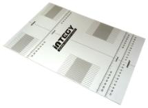 Replacement Plastic Label for Setup Board 14.8x9.9in 1/10 & 1/12