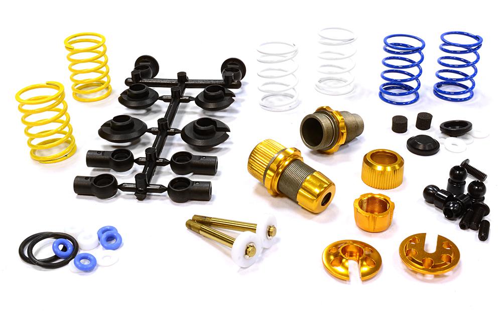 XSR11 Competition 52 55mm Racing Shock 2 for 1 10 Touring Car Drift Car for R C or RC Team Integy