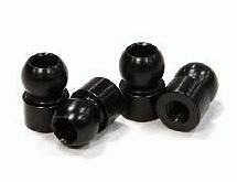 Ball Nut M3 6mm Type 4pcs for C25910 Competition Shock