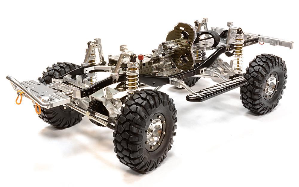 Billet Machined 1/10 Twin Motor Trail Roller 4WD Off-Road Scale Crawler  ARTR for R/C or RC - Team Integy
