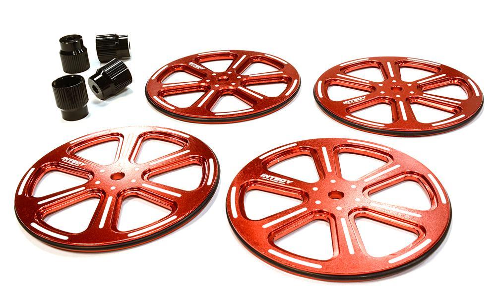 Set Up Tool chassis Suspension Wheel Camber Ride Height for 1/8 1/10 RC Car RED
