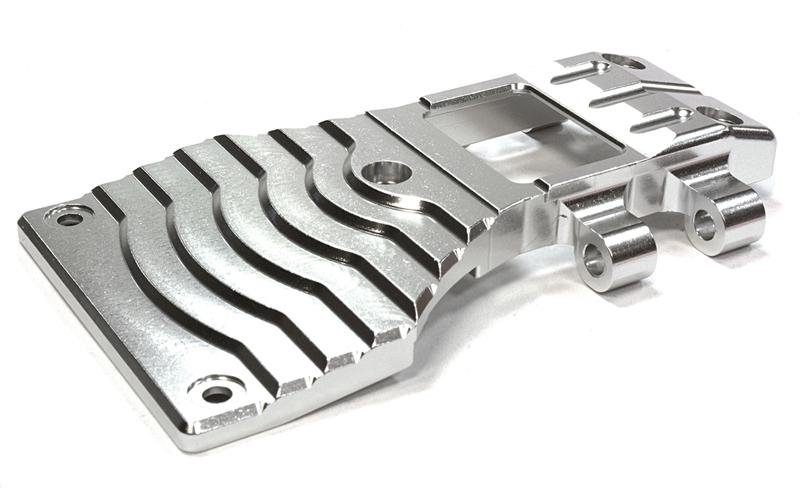 Billet Machined Lower Front Arm Mount Skid Plate for Tamiya Scale 