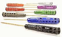 Professional LW Allen Wrench Set Ti-Nitride Hex 8pcs (Handle: 17-20mm O.D.)