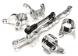 Billet Machined Steering Knuckle, Caster Block & Linkage Set for Axial SCX-10