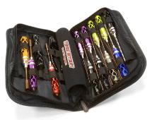 Standard Size 17pcs Competition Tool Set w/ Carrying Bag for 1/10 Off-Road
