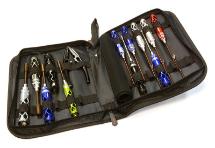 16pcs Competition Tool Set w/ Carrying Bag for 1/8 & 1/10 Size Monster Truck
