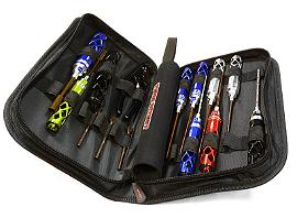 14-Piece Competition Tool Set with Carry Bag for 1/10 Scale Touring Cars