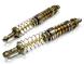 Billet Machined Rear Shock w/ Progressive Square Spring for Axial 1/10 Yeti