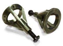 Realistic 59-105mm Model Jack Stands (2) for 1/10 & 1/8 Scale & Rock Crawler