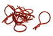 Anodized Color Bent-Up Body Clips (8) for 1/10 RC Cars & Trucks (LxW=26x16mm)