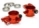 Billet Machined Rear Hub Carriers for HPI 1/10 Scale E10 On-Road
