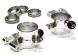 Billet Machined Rear Hub Carriers for HPI 1/10 Scale E10 On-Road