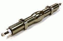 Billet Machined 153mm Track Width Straight Axle for Custom 1/14 Semi-Tractor