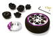 Dual 8 Spoke Steering Wheel Set for Most HPI, Futaba, Airtronics, Hitec & KO