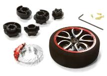 V10 Spoke Steering Wheel Set for Most HPI, Futaba, Airtronics, Hitec & KO