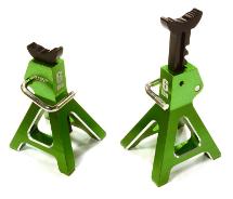 Realistic Model 6 Ton Jack Stands (2) for 1/10, 1/8 Scale & Rock Crawler