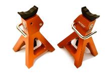 Realistic Model 6 Ton Jack Stands (2) for 1/10, 1/8 Scale & Rock Crawler