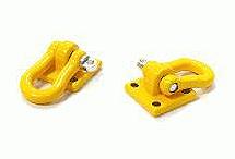 Realistic 1/10 D-Ring Bow Shackle for Off-Road Trail Rock Crawling