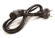 AC Cord for Power Supply, Type Europe VIIG Plug