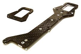 Machined Composite Chassis Upper Plate for Traxxas LaTrax Teton 1/18 Truck