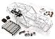 Realistic Scale VFX2.2 Roll Cage for 1/10 Wraith 2.2 All Terrain Rock Racer