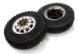 Machined Alloy T5 Front Wheel & XD Tire Set for Tamiya 1/14 Scale Tractor Trucks