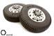 Machined Alloy T6 Front Wheel & XE Tire Set for Hex Type 1/14 Scale Trucks