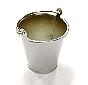 Realistic 1/10 Scale 33x31mm Size Metal Bucket for Off-Road Crawling